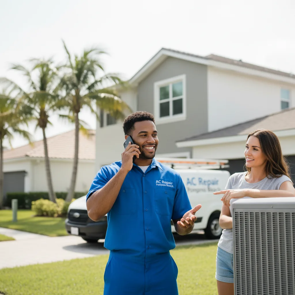 AC Repair Pompano Beach customer support in North Bennington